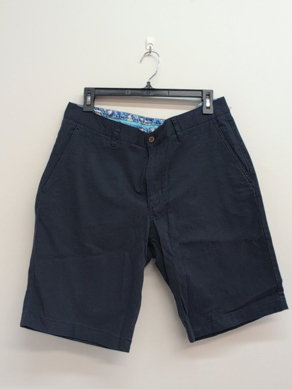 Tommy Bahama Boracay Flat Front 11" Men's Shorts Size 34 Maritime